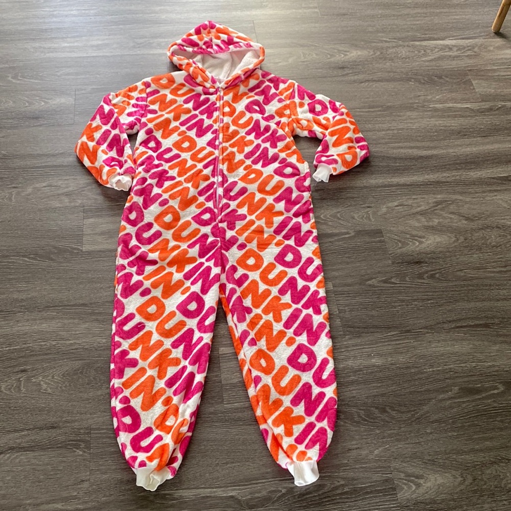 Dunkin Donuts adult sonesie Charli D'Amelio small unisex